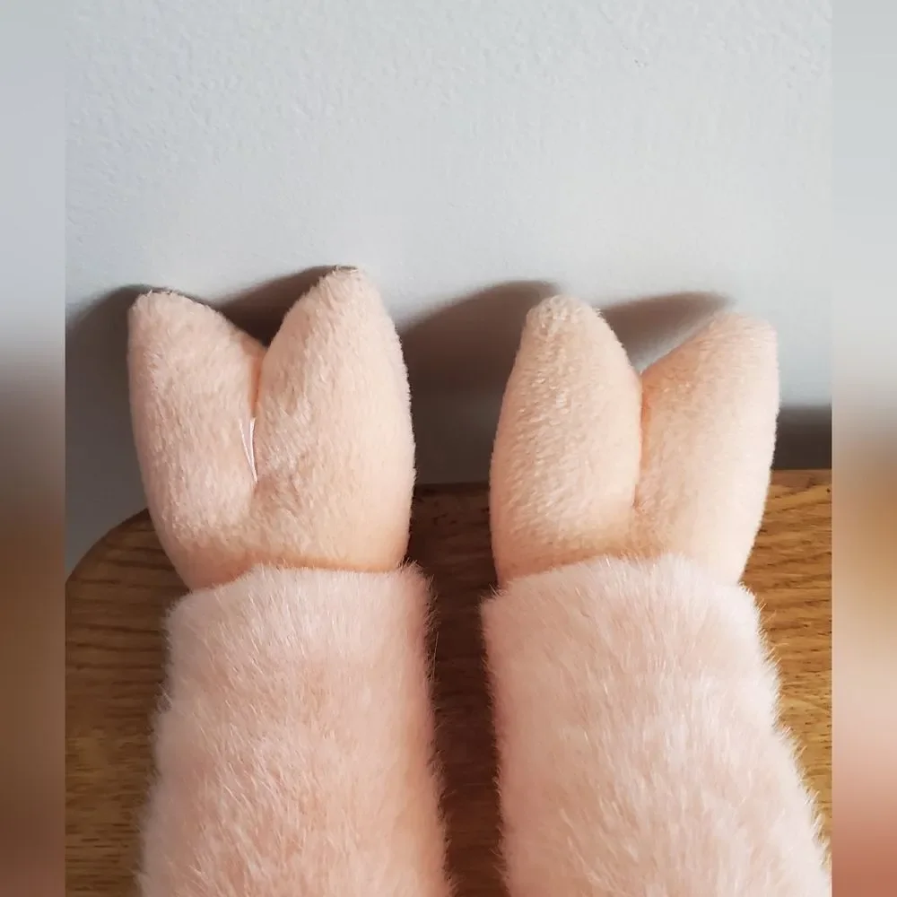 Manhattan Toy Company Soft Pink Plush Pig Toy New Old Stock